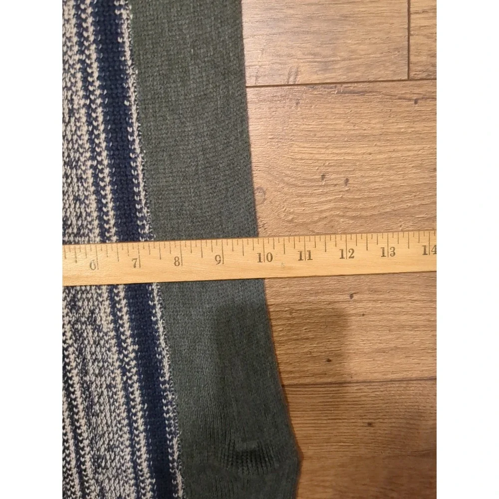NWT Men's‎ Johnston & Murphy Brown/Blue Stripe Knit Scarf